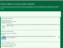 Tablet Screenshot of dineroredessociales.com